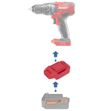 Load image into Gallery viewer, Black and Decker 20V to Bauer 20V Battery Adapter