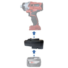 Load image into Gallery viewer, Bosch (Green) 18V to Einhell PXC 18V Battery Adapter