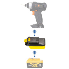 Load image into Gallery viewer, DeWalt 20V to WEN 20V Battery Adapter