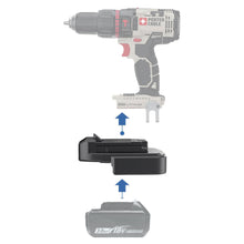 Load image into Gallery viewer, Makita 18V to Porter Cable 20V Battery Adapter