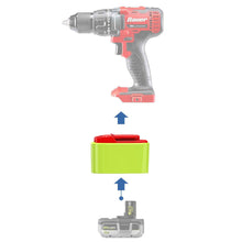 Load image into Gallery viewer, Ryobi 18V to Bauer 20V Battery Adapter