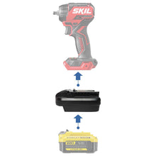 Load image into Gallery viewer, Stanley V20 to SKIL 20V Battery Adapter
