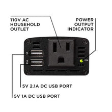 Load image into Gallery viewer, Makita 18V Inverter Generator 150/300 Watt