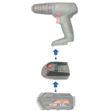 Load image into Gallery viewer, AEG 18V to Bosch (Green) 18V Battery Adapter

