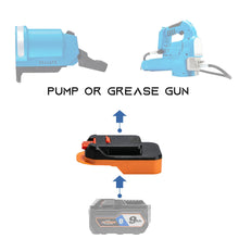 Load image into Gallery viewer, RIDGID 18V to MacNaught 18V Battery Adapter (Pump, Grease Gun)
