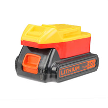 Load image into Gallery viewer, Black and Decker 20V to DeWalt 20V Battery Adapter
