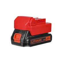 Load image into Gallery viewer, Black and Decker 20V to Milwaukee 18V Battery Adapter
