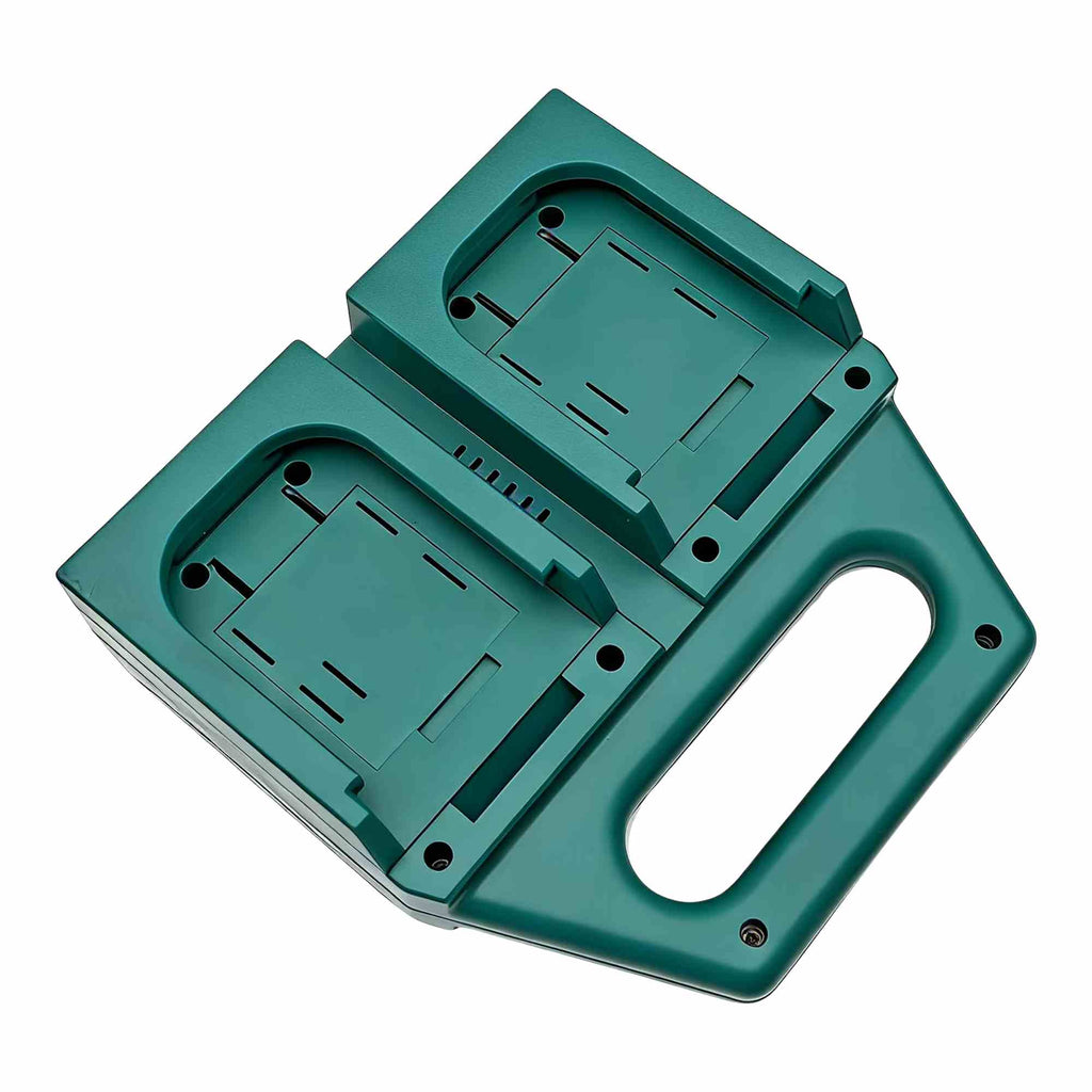4-Bank Battery Holder & Carrier for Bosch Professional (Blue) GBA 18V Batteries