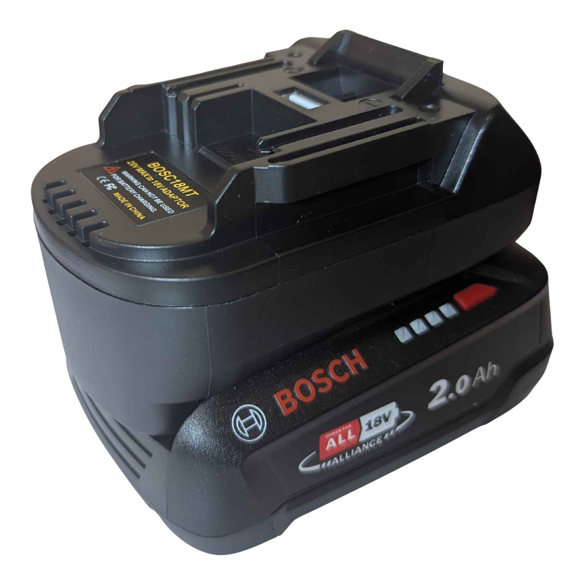 Bosch (Green) 18V to Makita 18V Battery Adapter