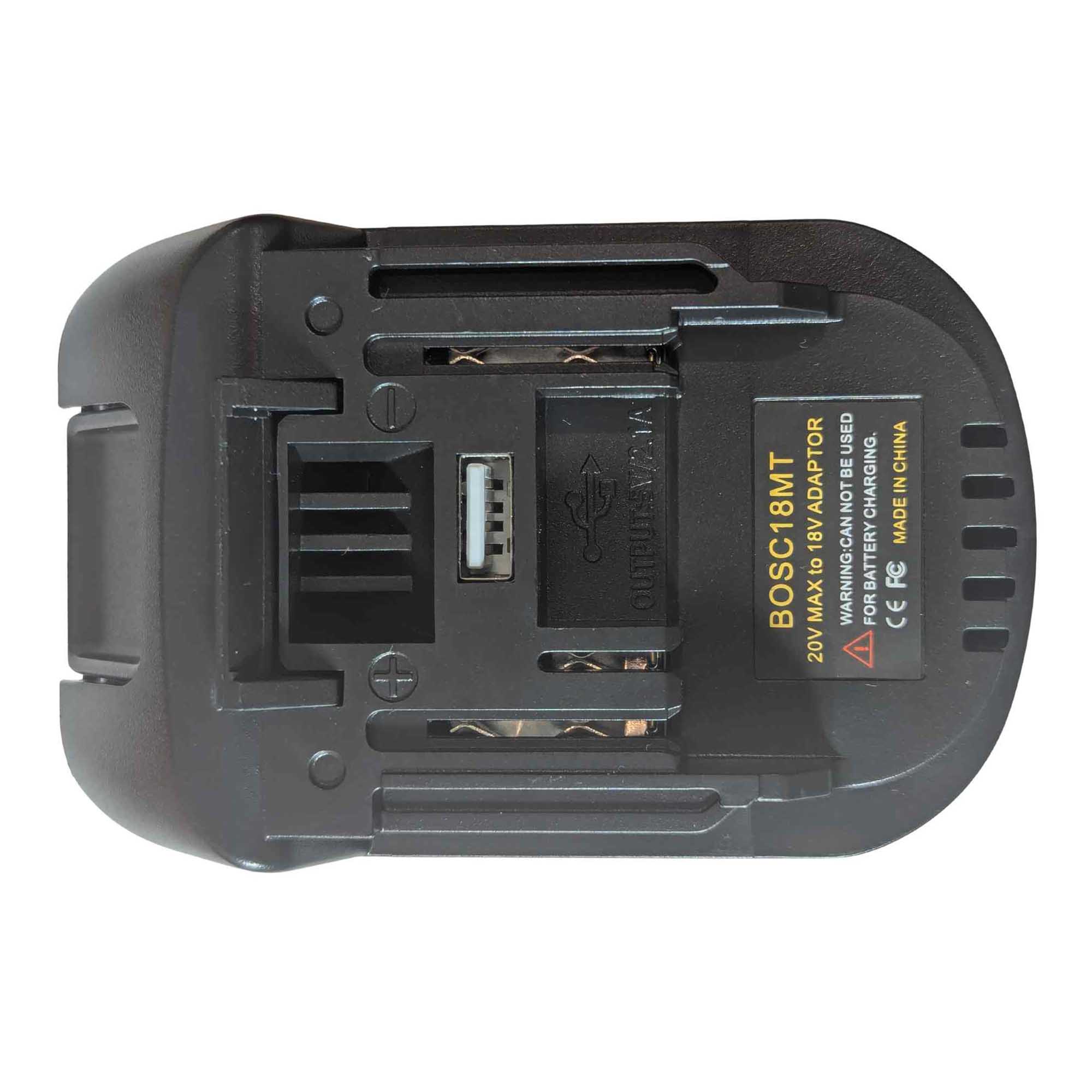 Bosch (Green) 18V to Makita 18V Battery Adapter