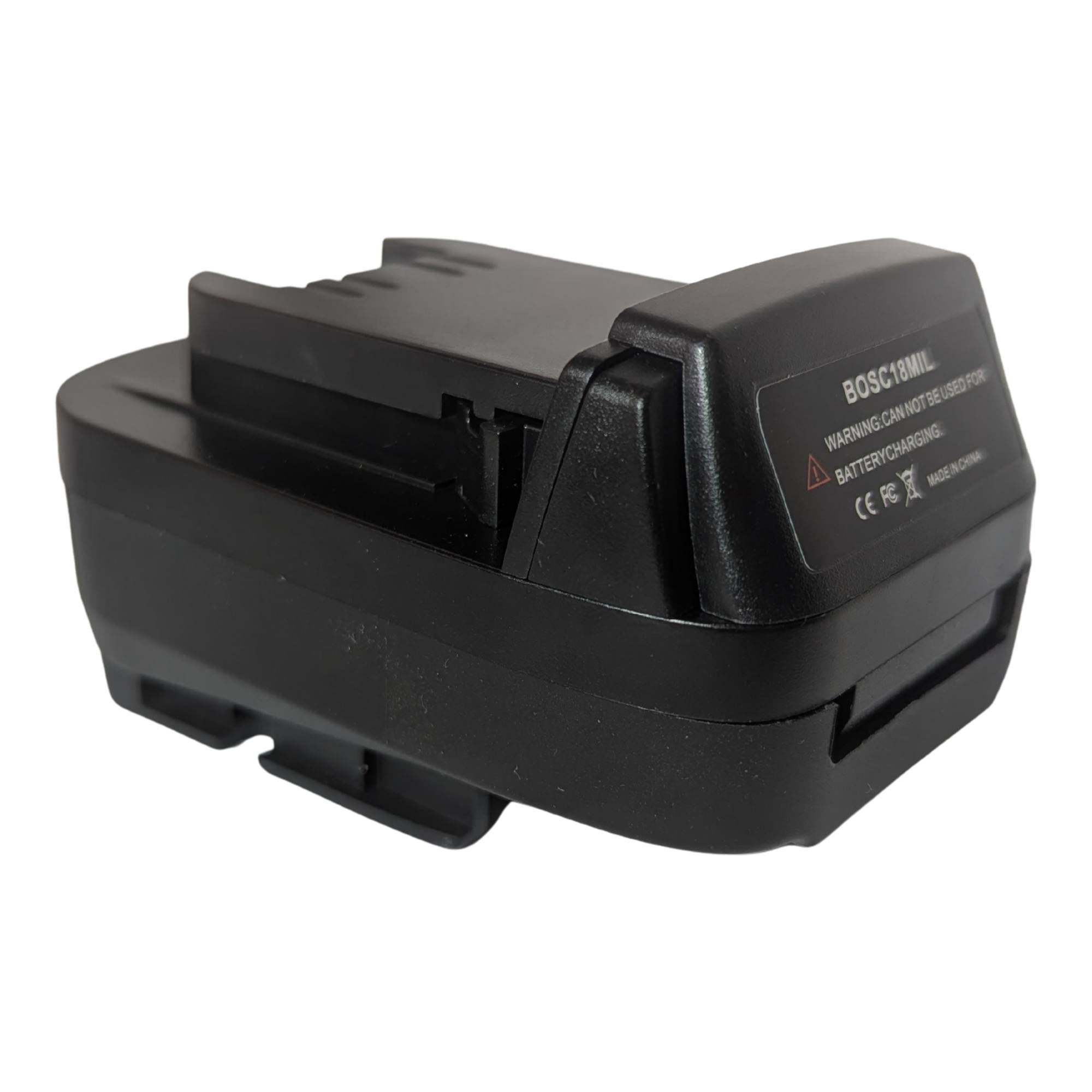 Bosch (Green) 18V to Milwaukee 18V Battery Adapter