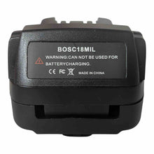 Load image into Gallery viewer, Bosch (Green) 18V to Milwaukee 18V Battery Adapter
