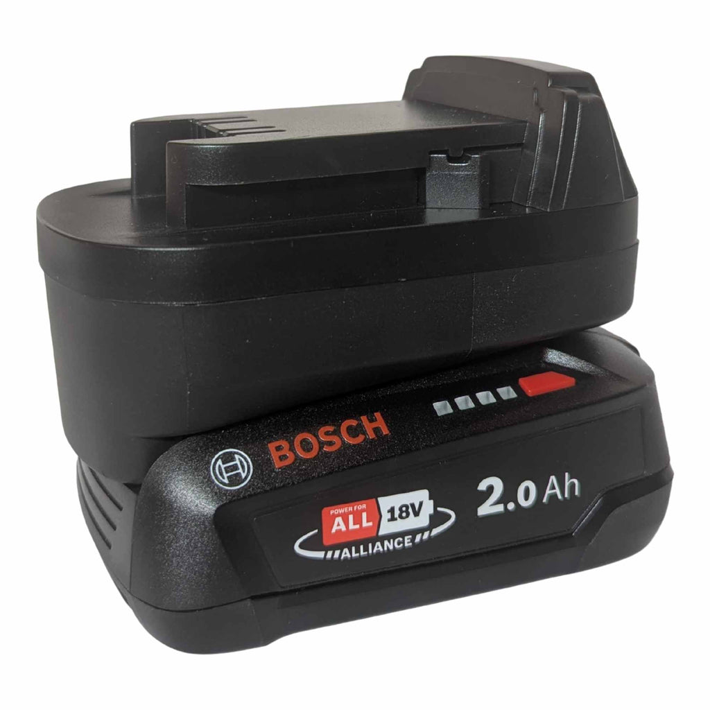Bosch (Green) 18V to Milwaukee 18V Battery Adapter
