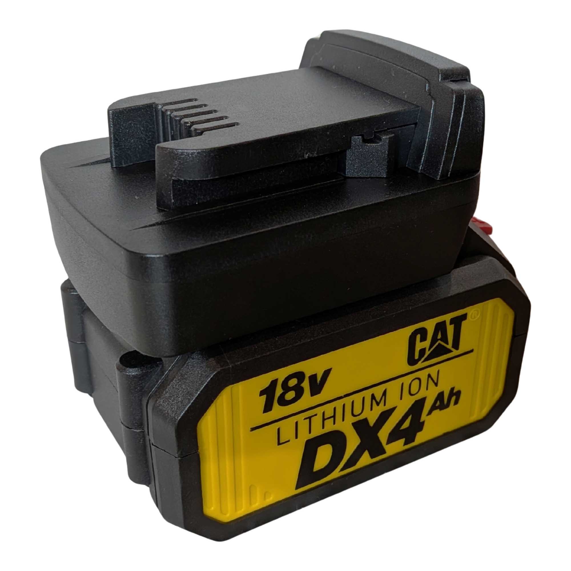 CAT 18V to Milwaukee 18V Battery Adapter