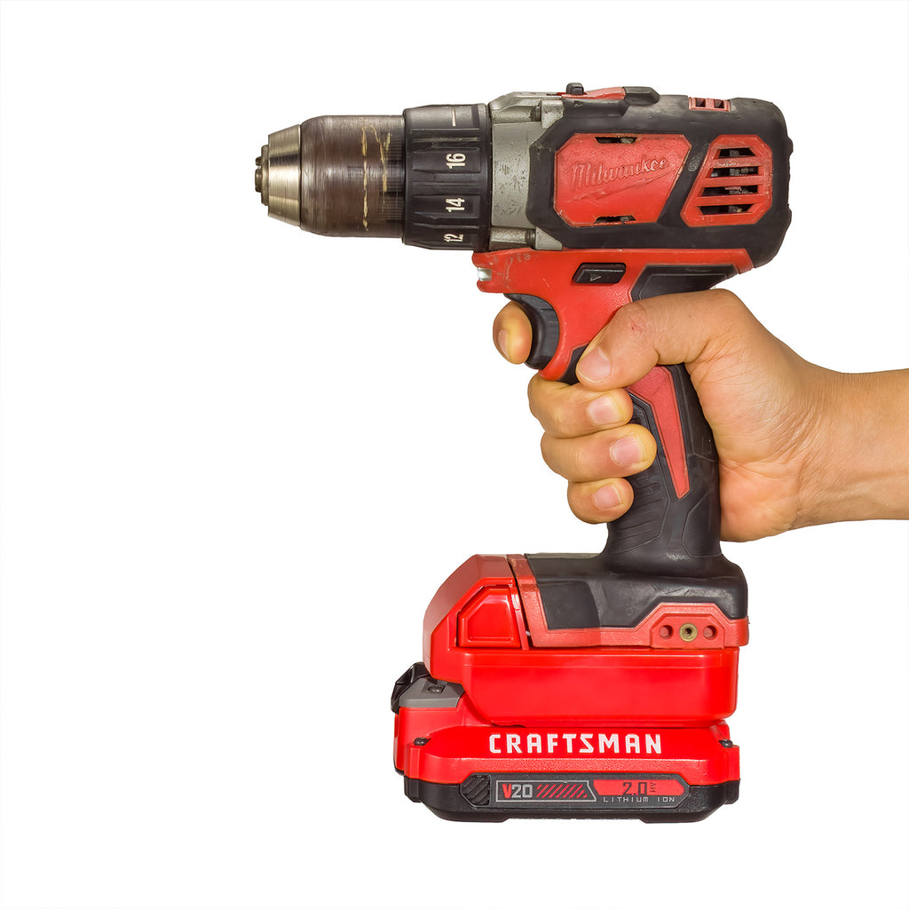 Craftsman 20V to Milwaukee 18V Battery Adapter