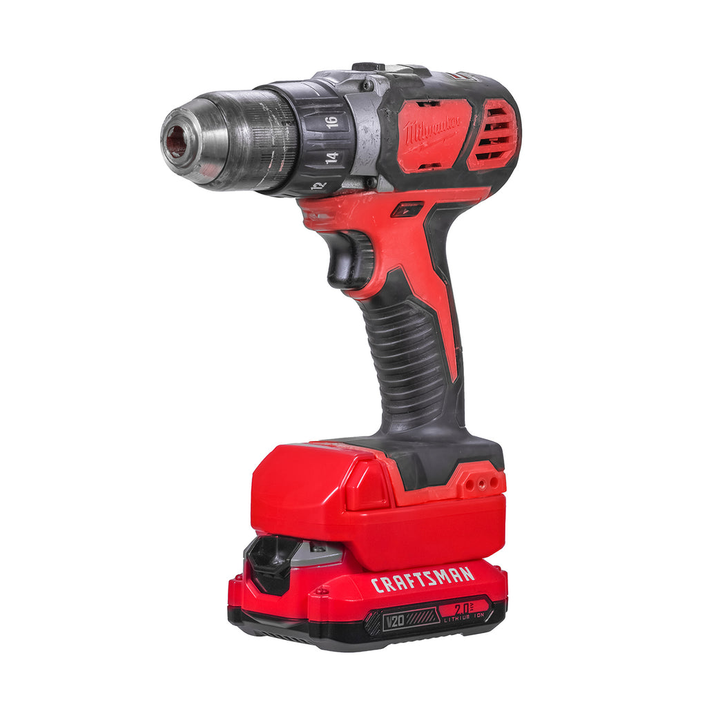 Craftsman 20V to Milwaukee 18V Battery Adapter