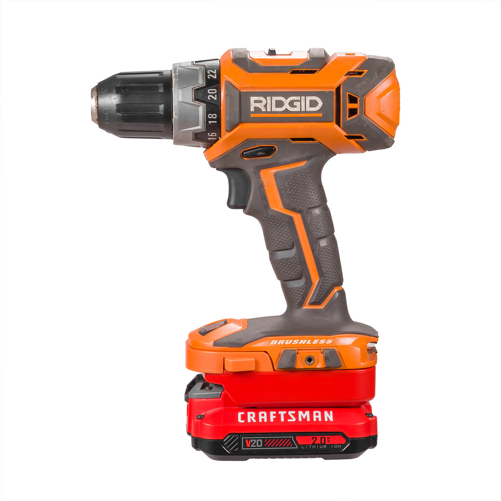 Craftsman 20V to RIDGID 18V Battery Adapter