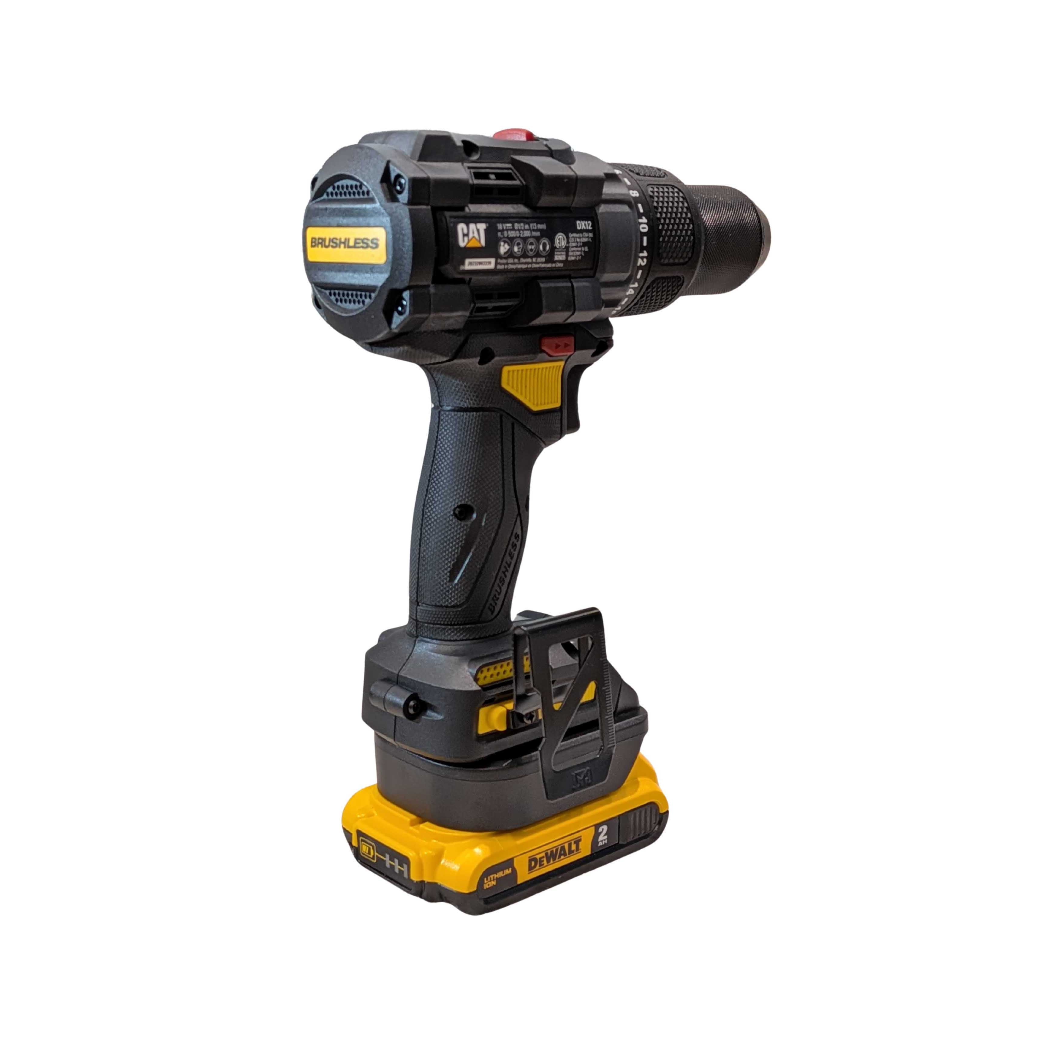 DeWalt 20V to CAT 18V Battery Adapter
