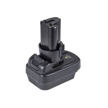 Load image into Gallery viewer, DeWalt 20V to Makita 10.8V / 12V (Post Style) Battery Adapter
