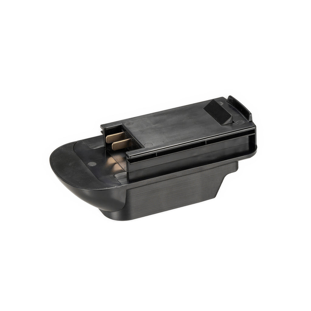 Makita 18V LXT to Black and Decker 18V Ni-Cd battery adapter - Black and Decker tool-side connection with twin copper blades