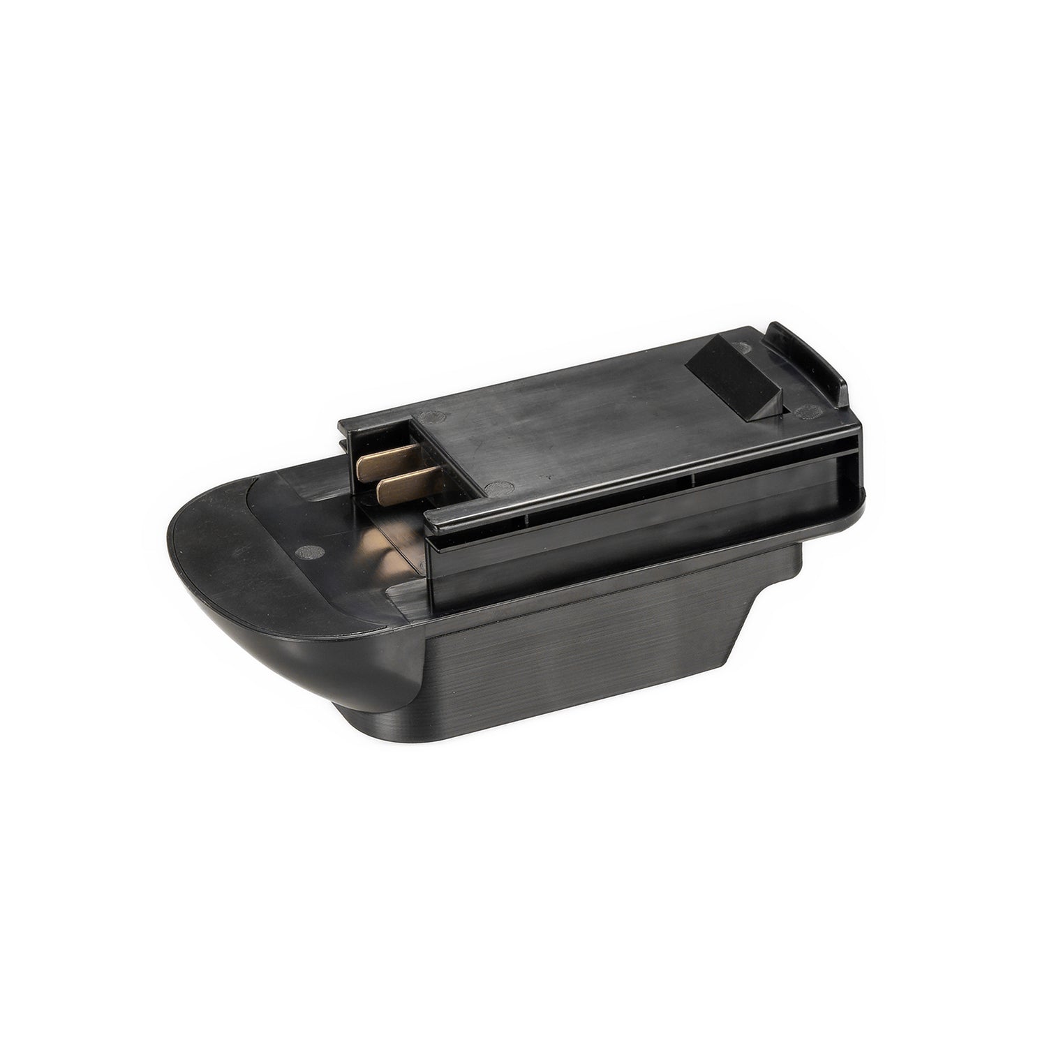 Makita 18V LXT to Black and Decker 18V Ni-Cd battery adapter - Black and Decker tool-side connection with twin copper blades