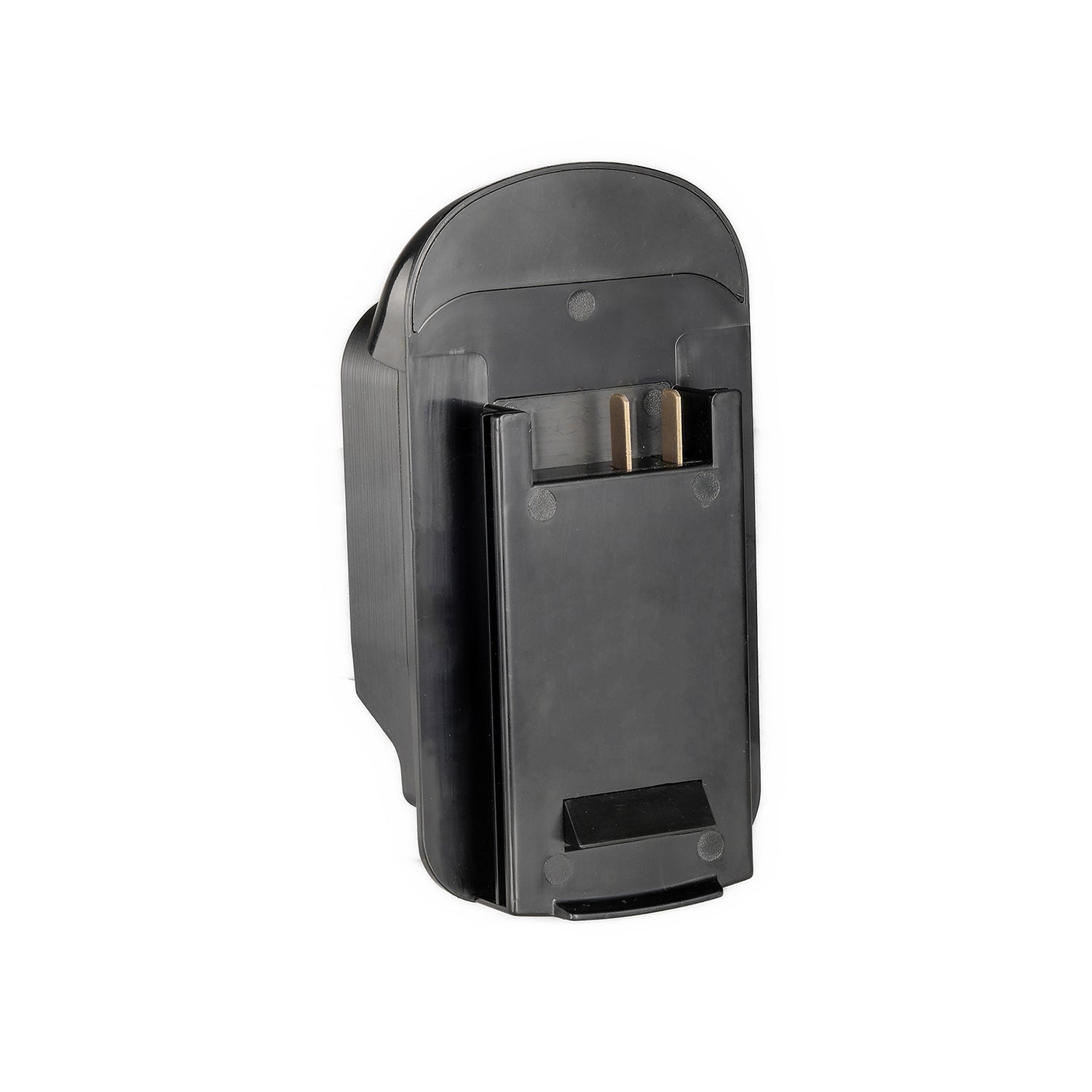Makita 18V LXT to Black and Decker 18V Ni-Cd battery adapter - Black and Decker tool-side connection with twin copper blades