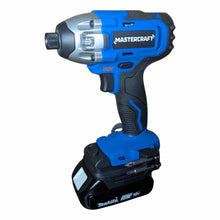 Load image into Gallery viewer, Makita 18V to Mastercraft 20V (Blue) Battery Adapter
