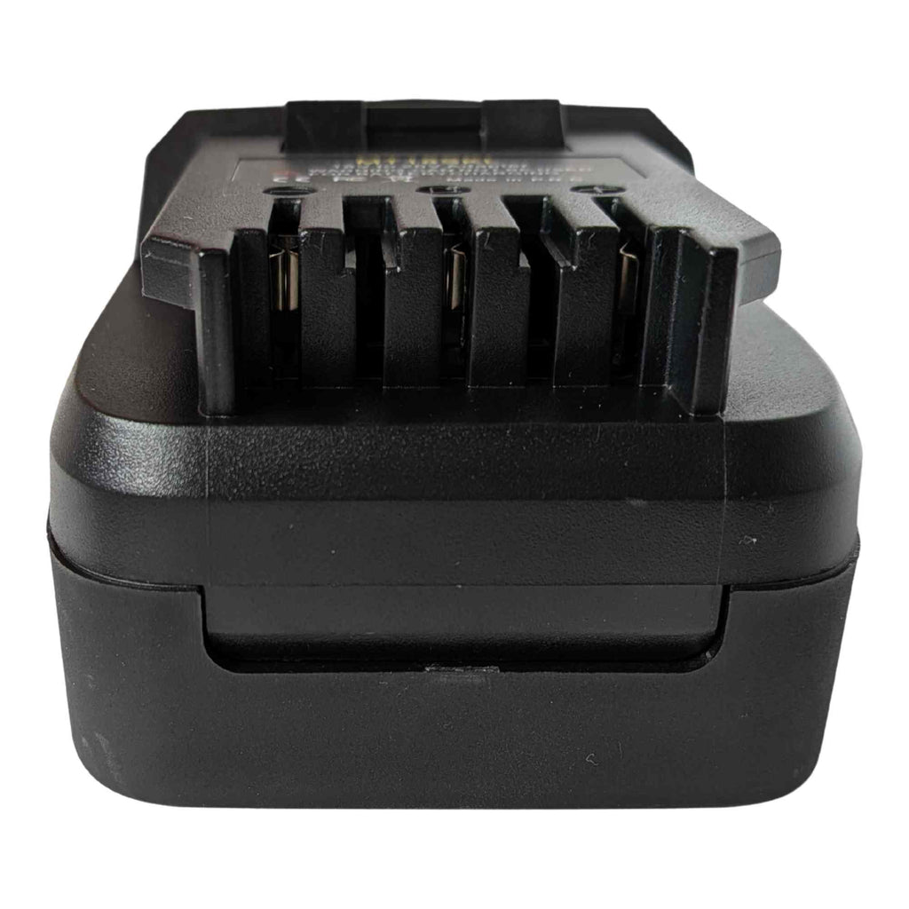 Makita 18V LXT to SKIL 20V PWR CORE battery adapter - SKIL tool-side terminals, copper contacts between the moulded fins