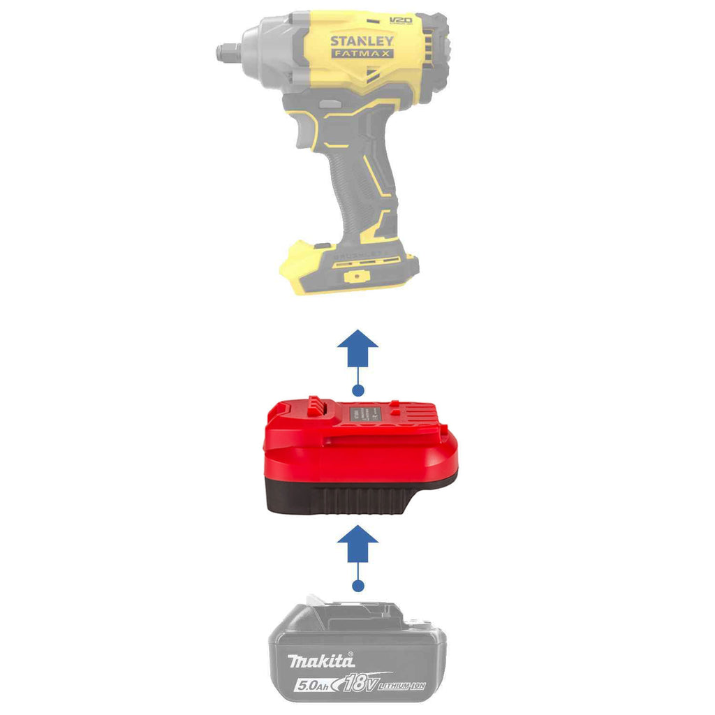 Makita 18V to Stanley V20 Battery Adapter