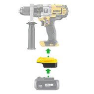 Mastercraft 20V (Blue) to DeWalt 20V Battery Adapter