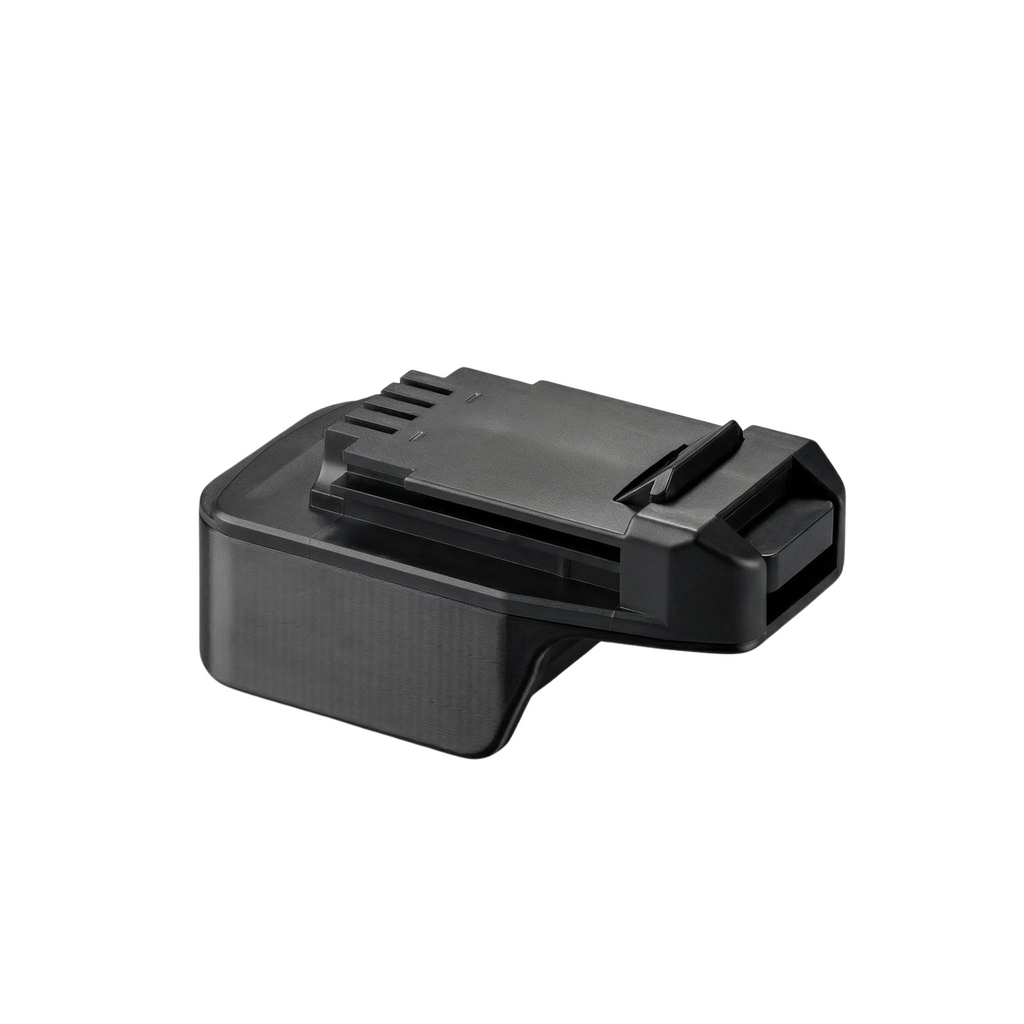 Masterforce 20V to Black and Decker 20V battery adapter - Black and Decker tool-side connection from above