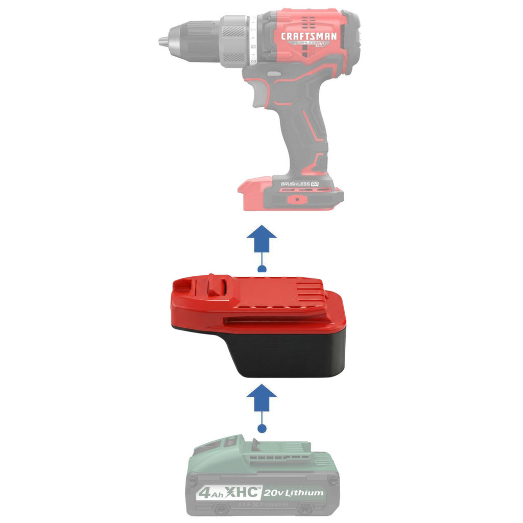 Masterforce 20V to Craftsman 20V Battery Adapter