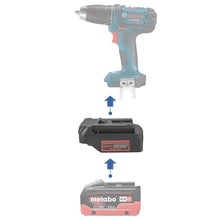 Load image into Gallery viewer, Metabo 18V CAS to Bosch (Blue) 18V Battery Adapter
