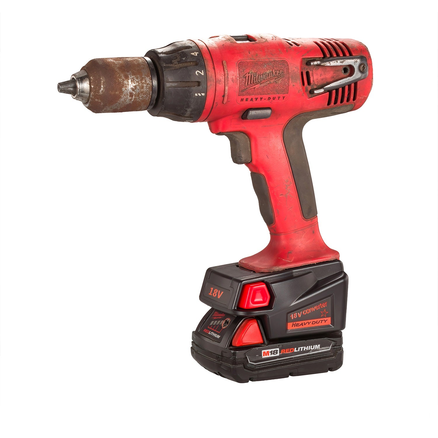 Milwaukee 18V to Milwaukee V18 Ni-Cd Battery Adapter