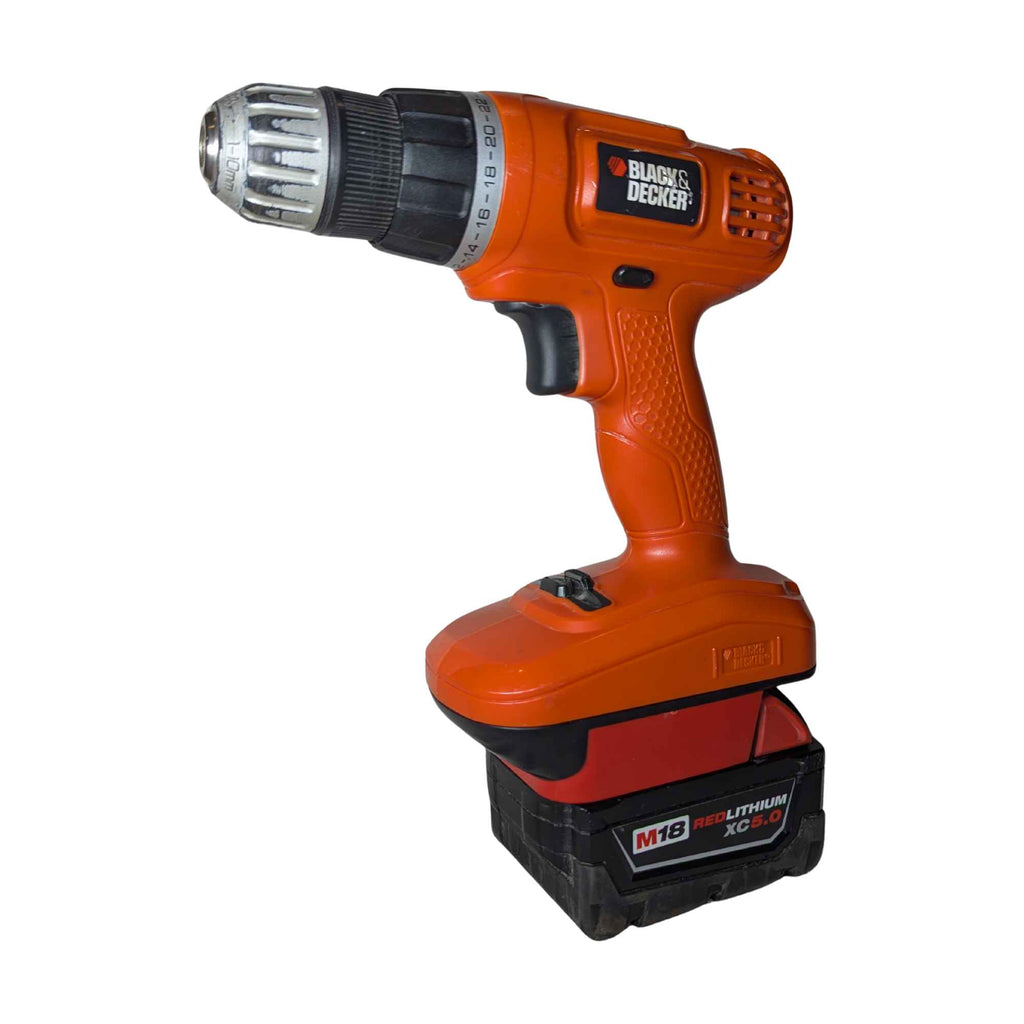 Milwaukee 18V to Black and Decker 18V Ni-Cd Battery Adapter