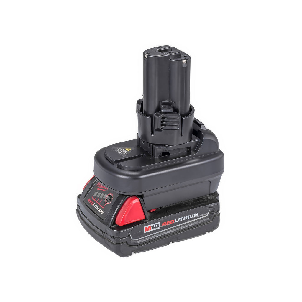 Milwaukee 18V to Makita 10.8V CXT (Post Style) Battery Adapter