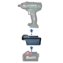 Load image into Gallery viewer, Milwaukee 18V to Parkside X20V Battery Adapter
