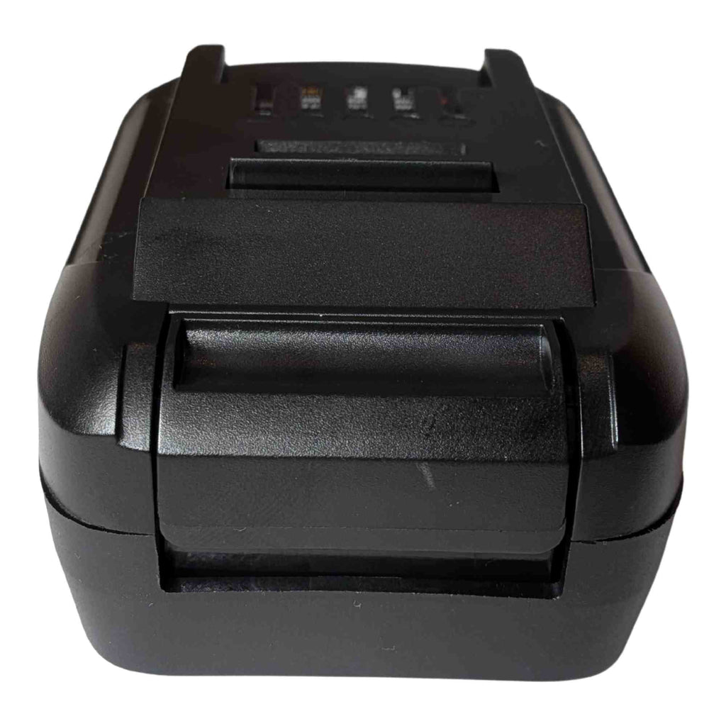 Parkside X20V to Ozito 18V PXC battery adapter - front view of the body below the Ozito tool-side connection
