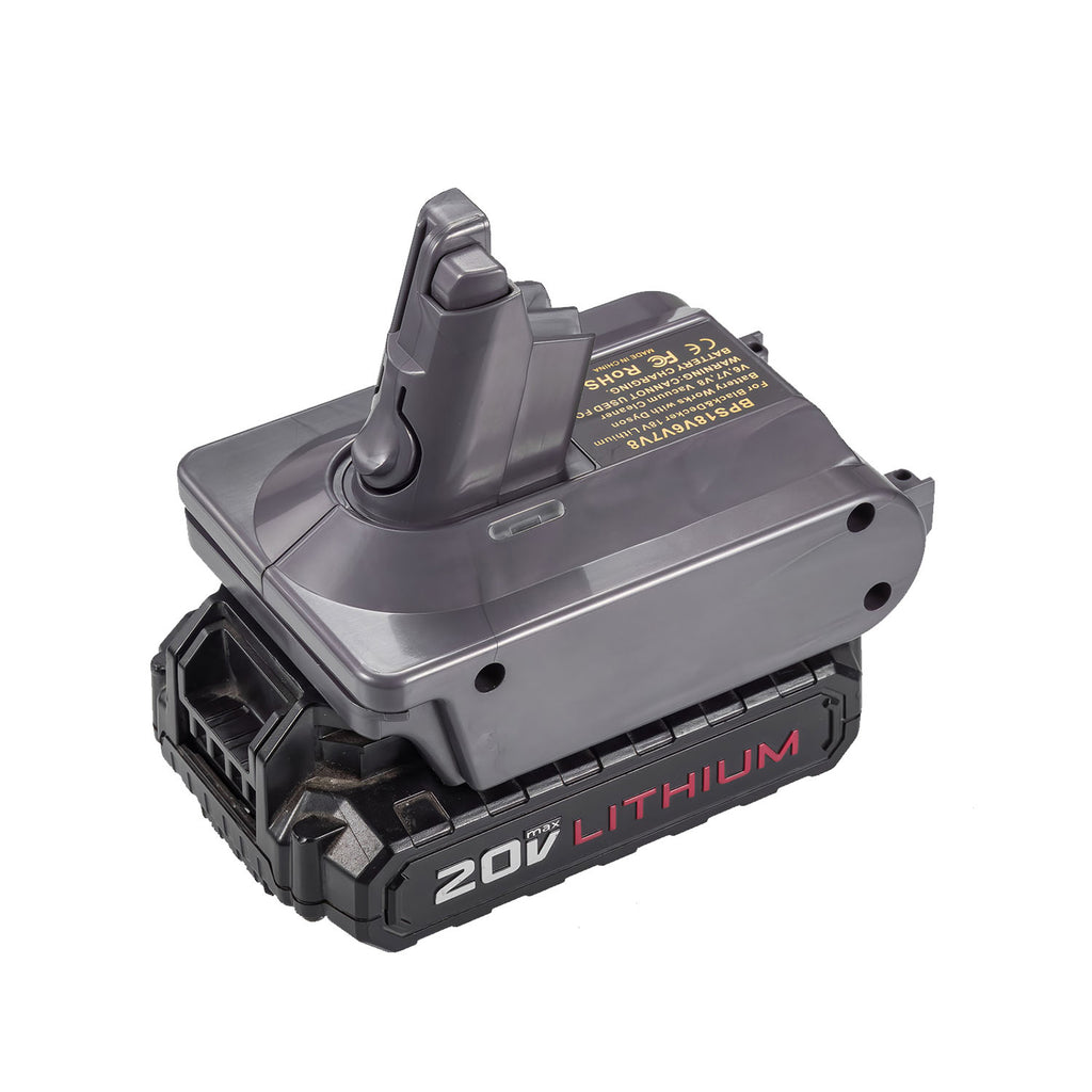 Porter Cable 20V to Dyson V6 Battery Adapter