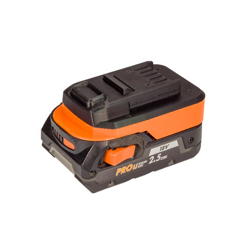 AEG 18V to Mastercraft 20V (Blue) Battery Adapter