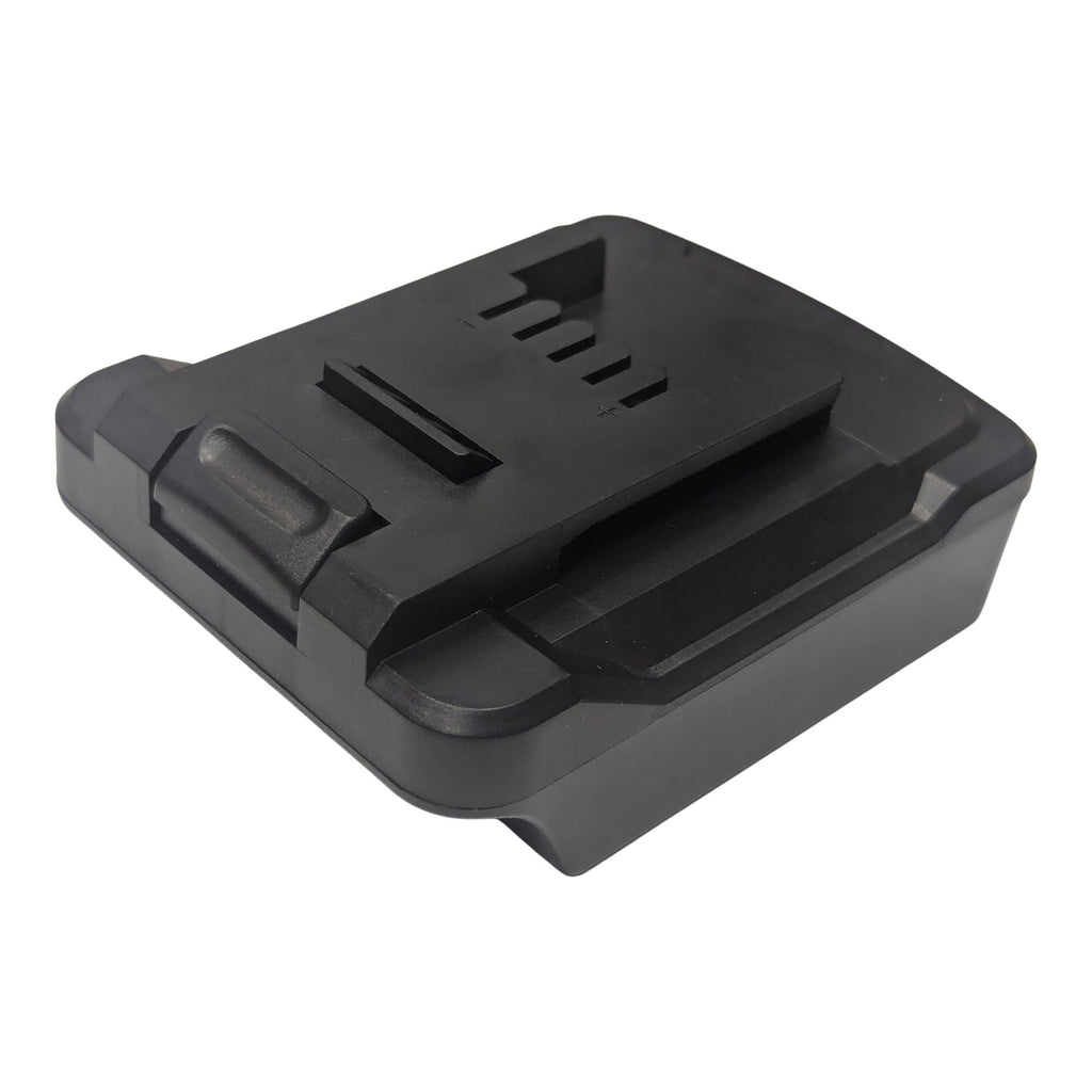 Black and Decker 20V to Ozito 18V PXC battery adapter - Ozito PXC tool-side connection with the release catch