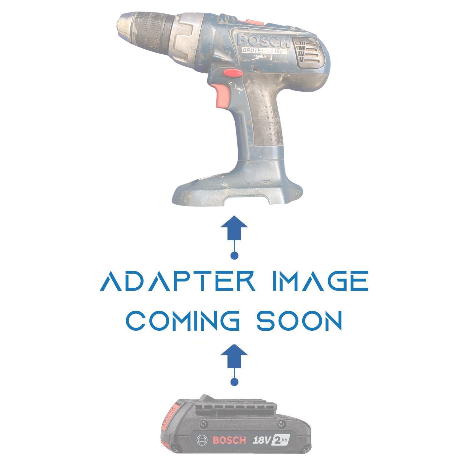 Bosch (Blue) 18V to Bosch (Blue) 14.4V (Ni-Cd / Ni-MH) Battery Adapter