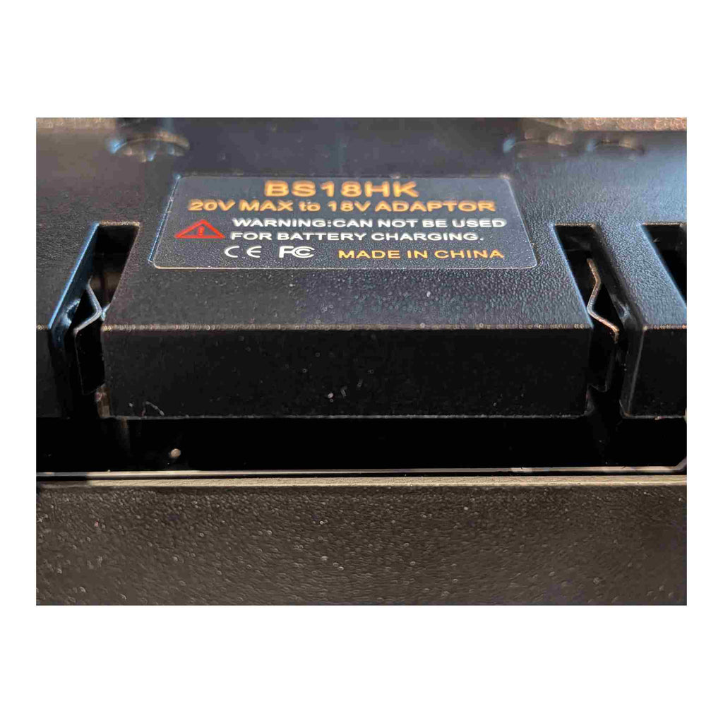 Bosch (Blue) 18V to Metabo HPT 18V Battery Adapter