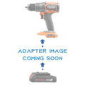 Bosch 18V GBA (Blue) to RIDGID 18V battery adapter - placeholder reading adapter image coming soon