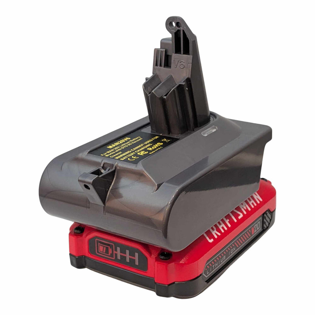 Craftsman 20V to Dyson V6 Battery Adapter