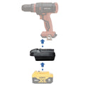 DeWalt 20V to Evolution 18V EXT Battery Adapter