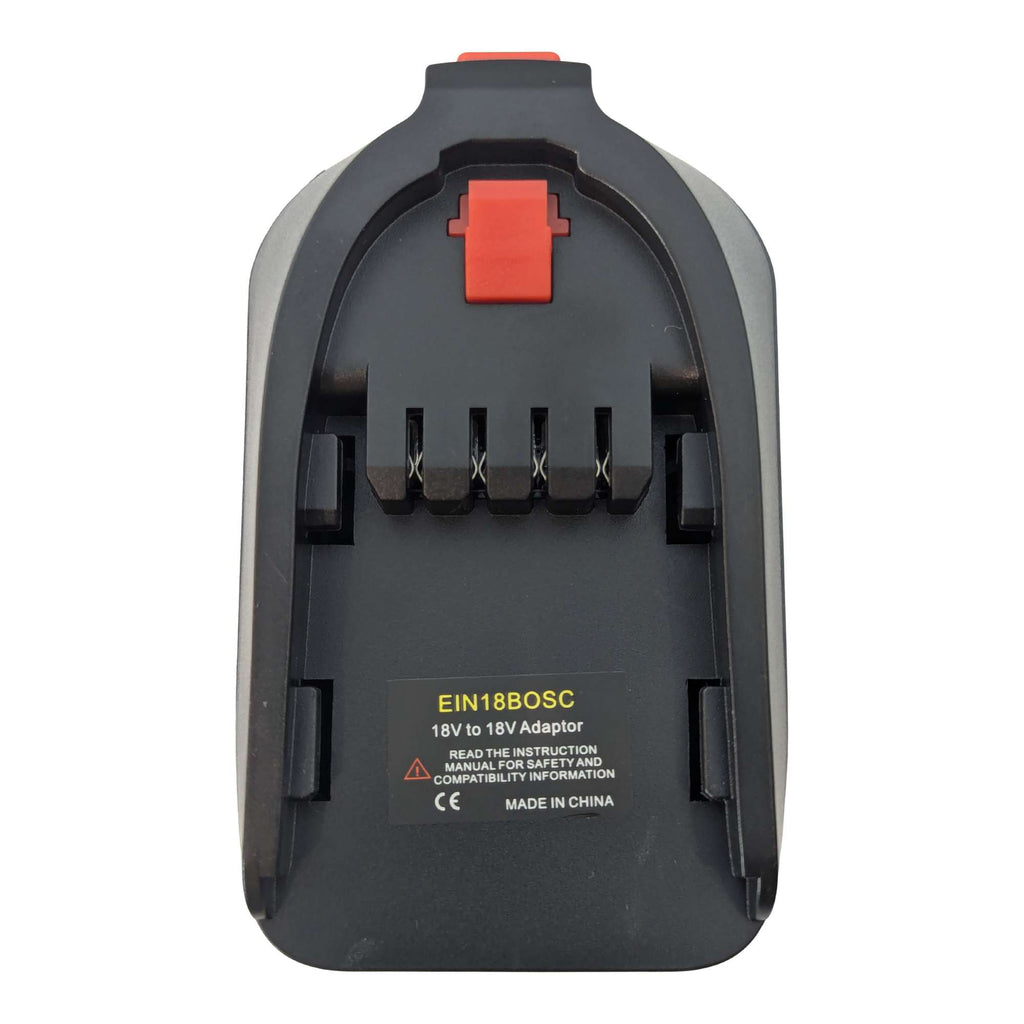 Einhell 18V PXC to Gardena 18V P4A battery adapter - adapter top connector view