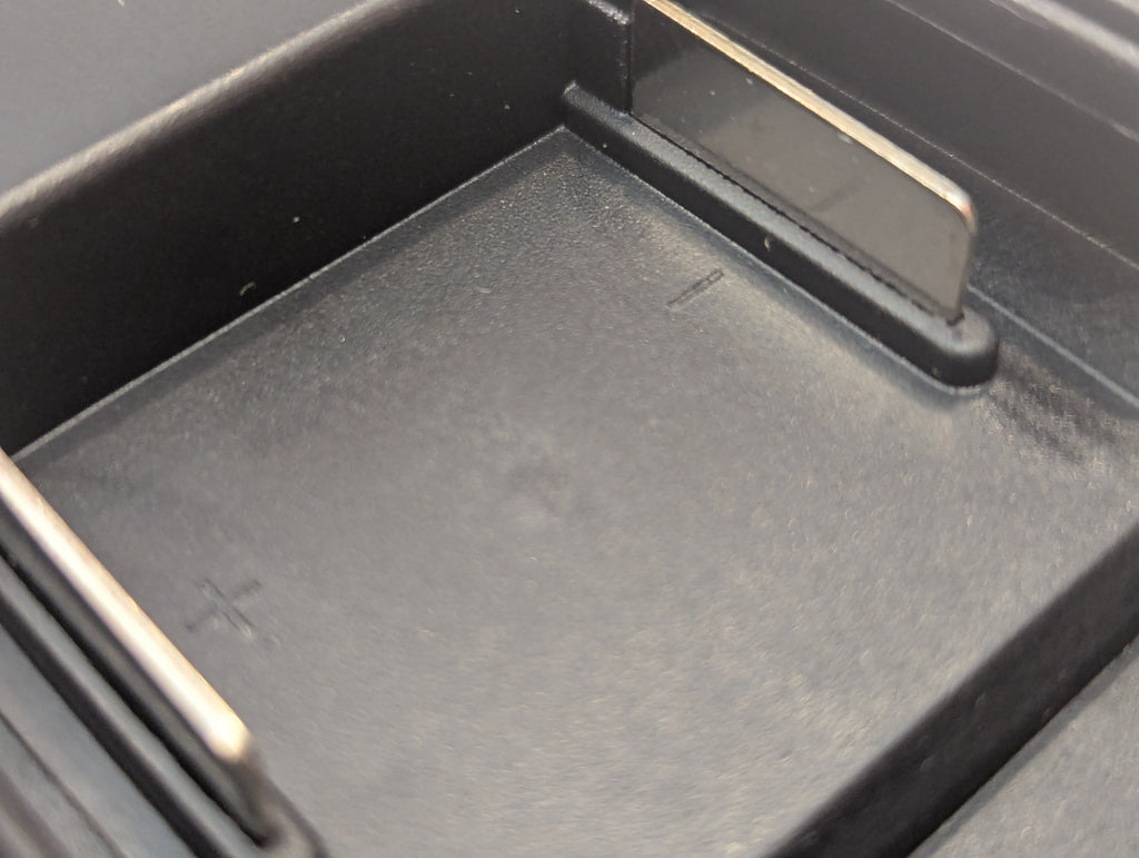 Makita 18V LXT to Bosch 18V PBA (Green) battery adapter - close-up of the battery-side connection