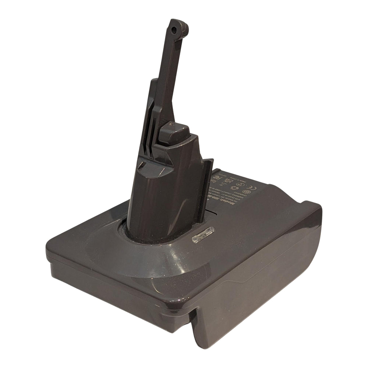 Makita 18V LXT to Dyson V8 battery adapter: Adapter, Angled Top