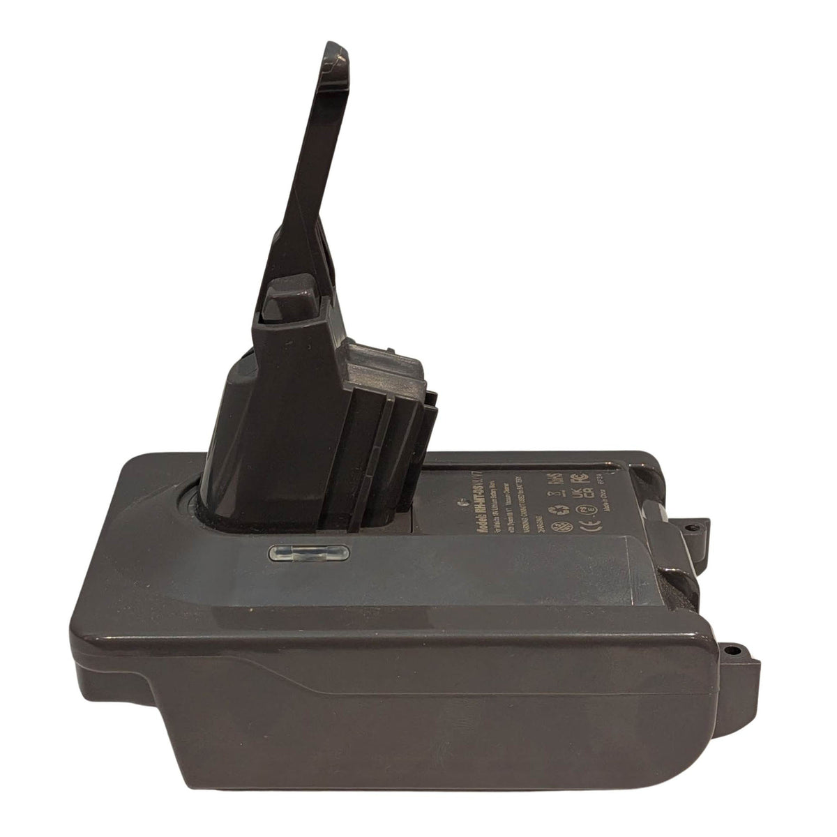 Makita 18V LXT to Dyson V8 battery adapter: Adapter, Left Side